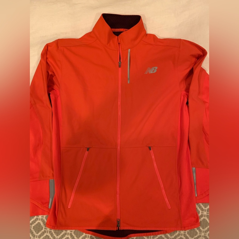 New Balance heat full zip running jacket